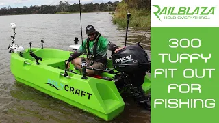 Polycraft Tuffy 300 :  RAILBLAZA Fishing Accessories Fit Out