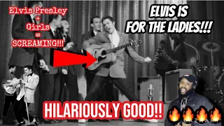 ELVIS PRESLEY - "HOUND DOG" | (REACTION) | THIS IS HILARIOUSLY GOOD!!