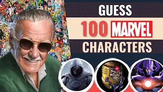 Ultimate Marvel Comics Quiz! | Guess 100 MARVEL characters from the comics (HARD!)