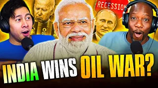 THINK SCHOOL | Oil War Between Russia vs USA & Europe Explained REACTION! | How Will It Change India