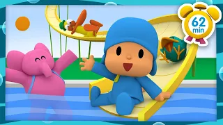 👙  POCOYO TÜRK -Yüzma Havuzuna Gidelim! [ 62 dakika ] Çocuklar için ÇIZGI FILMLER