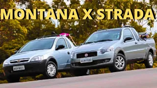 COMPARATIVO CHEVROLET MONTANA 1.4 X FIAT STRADA 1.4 - QUAL AGUENTA MAIS TRABALHO DURO? M&I Reviews