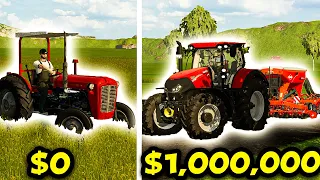STARTING WITH 0$ ON FLAT MAP🚜ep.8🚜Farming Simulator 2022 timelapse