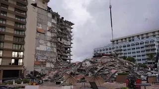 Rescue efforts continue for seventh day following collapse of Surfside condo building