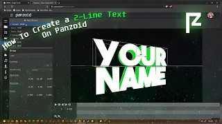 (CM2) How To Create 2-Line Text On Panzoid (Additional Panzoid Intro Tutorial)