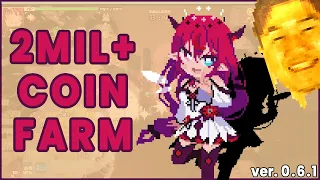 How to earn 2mil+ in Holocure [COIN FARM] (v0.6.1)