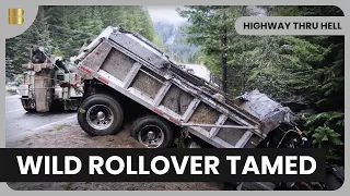 Wild Rollover Tamed - Highway Thru Hell - S08 EP03 - Reality Drama