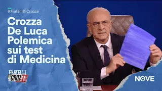 Crozza De Luca in polemica contro i Test di Medicina "Sono Roba per Ricchi" | Fratelli di Crozza