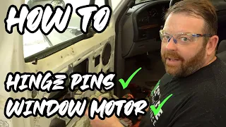 How To Video : 1992-1997 Door Pins and Window Motor Ford F-Series Trucks