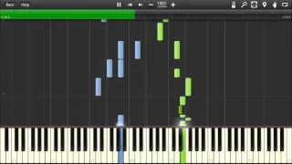 Plants vs Zombies - Moongrains - Piano tutorial (Synthesia)