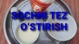 Sochni tez o‘stirish.  /Быстрый рост волос./ Fast hair growth