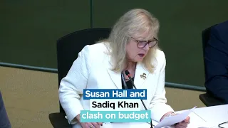 Susan Hall and the Sadiq Khan clash on the budget