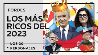 Las 20 personas más ricas del mundo en el año 2023 según Forbes