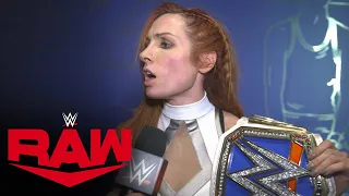 Raw belongs to Becky Lynch now: Raw Exclusive, Oct. 11, 2021