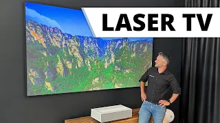 Die beste 100 Zoll Fresnel Laser TV Leinwand von HISENSE