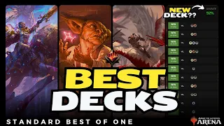 New Deck Gets 92% Win Rate?! Best MTG Standard Best of One (Bo1) Decks