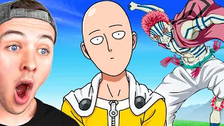 WHAT If ONE PUNCH MAN Was In DEMON SLAYER?!