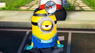 Minion rush Ramp Tricks Milestone 4 Stage 2 with Doctor Carl minion