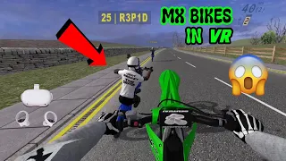 *First rideout in VR!* | Mx Bikes