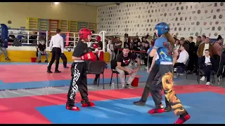 WAKO kickboxing light contact 50kg girls