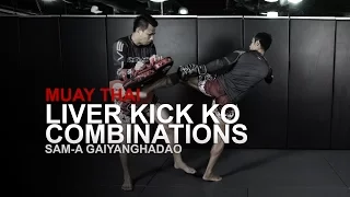 Muay Thai: 3 Liver Kick KO Combinations | Evolve University