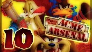 Looney Tunes: Acme Arsenal Walkthrough Part 10 (X360, Wii, PS2) World 6 : Level 1