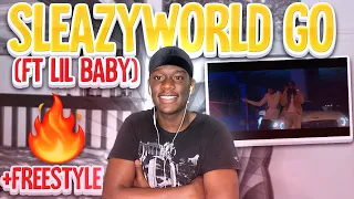 SleazyWorld Go - Sleazy Flow (Remix) ft. Lil Baby (Reaction X Freestyle)