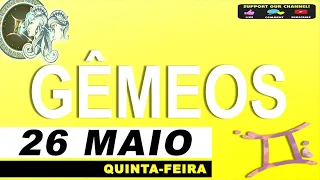 Horóscopo do dia - GÊMEOS - 26 de Maio, 2022