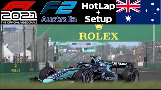 F1 2021 F2 Australia HOTLAP and SETUP