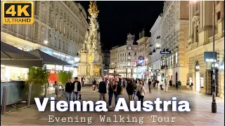 Vienna, Austria - September Evening Walking Tour 4K UHD