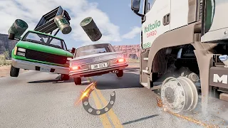 Intersection Car and Truck Crashes #6 | BeamNG Drive