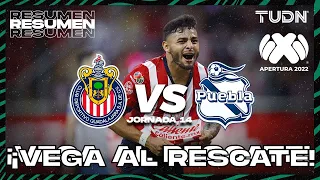 Resumen y gol | Chivas vs Puebla | Liga Mx Apertura 22 -J14 | TUDN