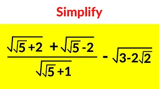 Can You Simplify The Given Expression | A Nice Algebra Problem | Simplification