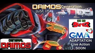 DAIMOS Generation | Live Action Adaptation Soon | on GMA cast reveal
