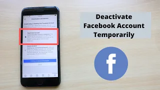 How to Deactivate Facebook Account Temporarily (2021)