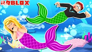 PARKOUR W ŚWIECIE SYREN!🧜‍♀️(Escape Mermaid Obby Roblox)| Vito i Bella