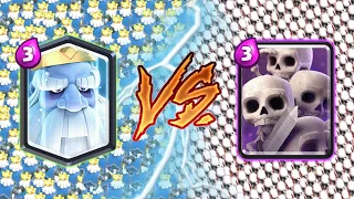 Royal Ghost Vs Skeleton Army - Clash Royale Challenge #312