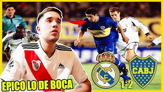 😱 Hincha de RIVER Reacciona al 🔥 BOCA vs REAL MADRID en Tokio - Boca Campeón Intercontinental!! 😲