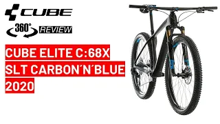 Cube ELITE C:68X SLT carbon´n´blue 2020: 360 Bike review