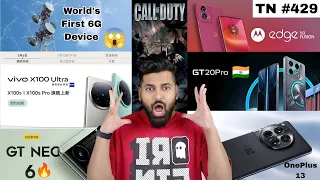 World's first 6G device 😱 | Realme GT Neo 6 🔥| Vivo X100 Ultra | OnePlus 13 | Tech News 429