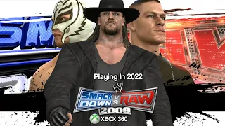 WWE Smackdown Vs Raw 2009 Xbox 360 In 2022