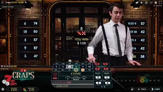 How TO Win Online CRAPS  nothing but 8 strategy