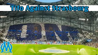 Marseille Fans Tifos Againts Strasbourg || Olympique Marseille vs Racing Strasbourg (21.05.2022)