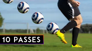 10 CREATIVE Ways to PASS the Ball