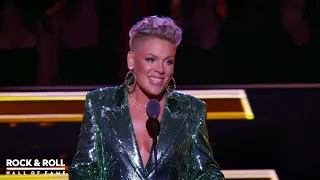 P!nk Inducts Dolly Parton into the Rock & Roll Hall of Fame | 2022 Induction