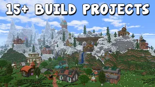 15+ Build Project Ideas for Your Minecraft Survival World!