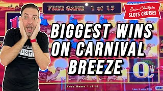 💥 My BIGGEST Wins EVER on Carnival Breeze 🚢 BCSlots Cruise