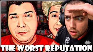 Mizkif Reacts To: "Who Has The Worst Reputation In YouTube History?"