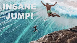 Insane Hawaii Cliff Jumping! (Waterfalls & Ocean)