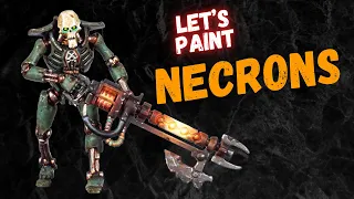 Creating a Necron Dynasty  - NO AIRBRUSH! (7 day challenge) Day 7